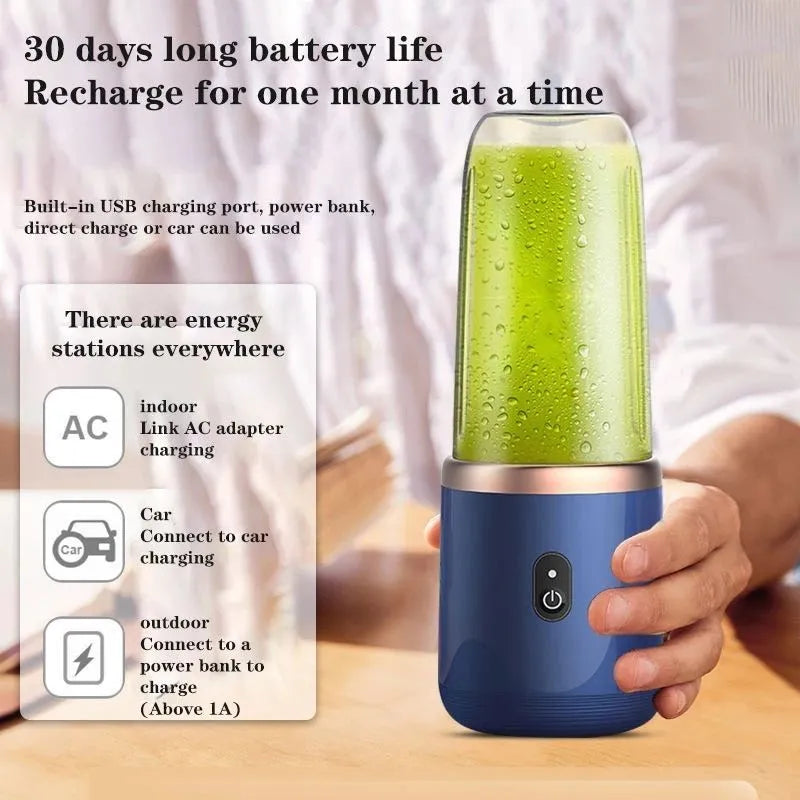 6 Blades Portable Juicer
